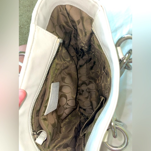 Coach Multicolor Polka Dot Purse Tote Bag JO5Q-9763 - Picture 4 of 7